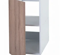 MODULAR ECO
Gabinete bajo 1 puerta / 1 entrepaño fijo, blanco-frosty / melamina ARAUCO
