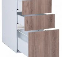 MODULAR ECO 
Gabinete bajo 3 Cajones, blanco-frosty / melamina ARAUCO